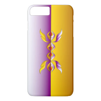 Elegance Duo in Gold and Purple iPhone 8 Plus/7 Plus Case