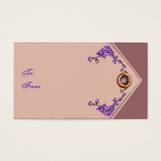 Elegance Gift Tag (Front)