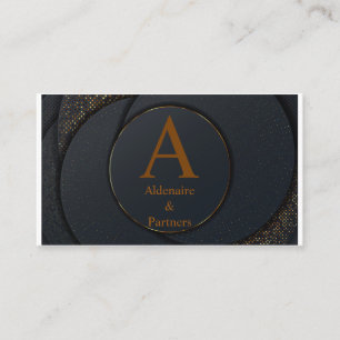 ELEGANCE GOLD LUXURY PROFESSIONAL COMPANY BRAND BUSINESS CARD