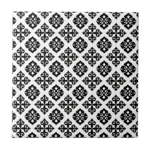 Elegance in Black & White Tile