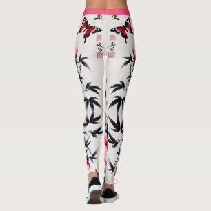 Elegance in Bloom: Floral Harmony printed Leggings