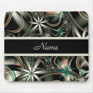 Elegance in Bloom Personalised Mousepad
