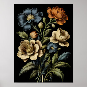 Elegance in Bloom Poster