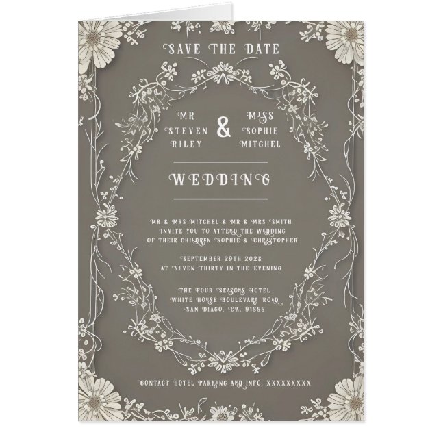 Elegance in Bloom Wedding Collection (Front)