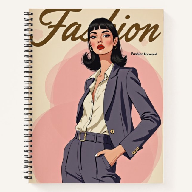 Elegance in motion  notebook (Front)