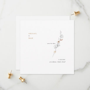 Elegance in Simplicity Carmel Square Save the Date