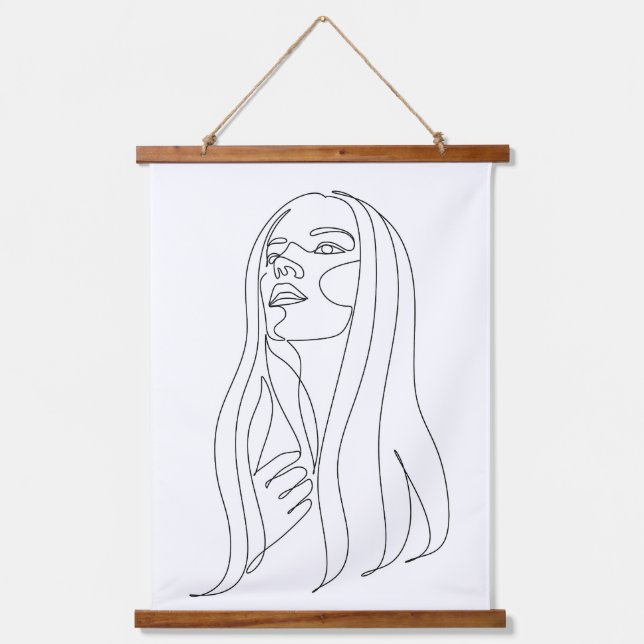 Elegance in Simplicity Hanging Tapestry (Front)
