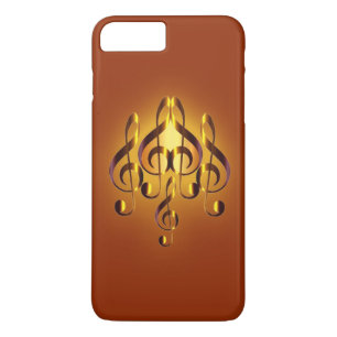 Elegance Musical Heart Design iPhone 8 Plus/7 Plus Case