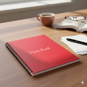 Elegance on Every Page: Branded 8.5" x 11" Notebook