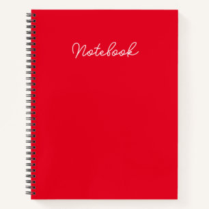 Elegance on Every Page: Branded 8.5" x 11"  Notebook