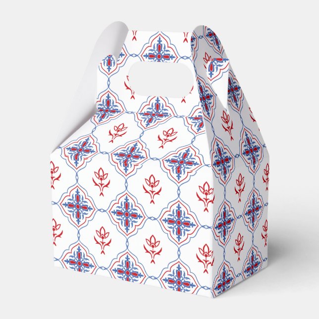 Elegance pattern favour box (Back Side)