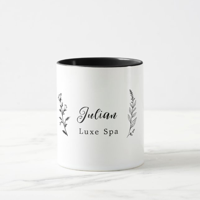 Elegance Personalised Spa Mug (Center)