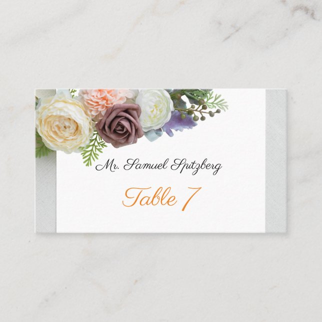 Elegance Place Card (Front)
