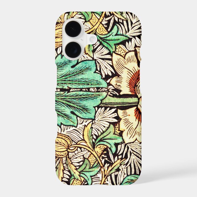 Elegance Reimagined: Honeysuckle Vintage Floral (Back)