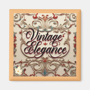 "Elegance Reimagined" Magnet