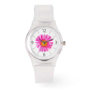 Elegance single flower watch