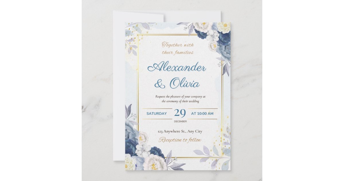 Exclusive Invitation Examples Elegance Unveiled: Your Exclusive InvitaInvitation Invitation | Zazzle