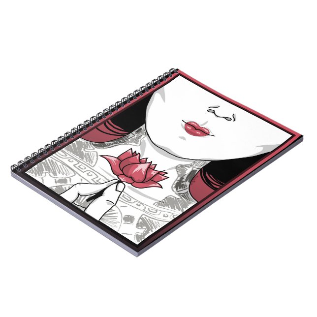 Elegance Warrior Notebook (Left Side)