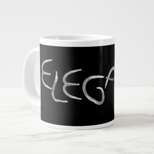 elegans large coffee mug