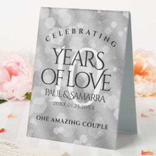 Elegant 10th Tin Wedding Anniversary Celebration