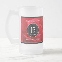 Elegant 15th Rose Wedding Anniversary Celebration