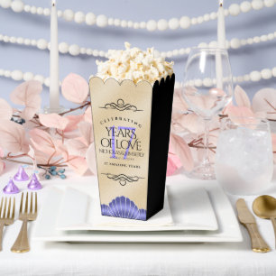 Elegant 17th Shells Wedding Anniversary Favour Box