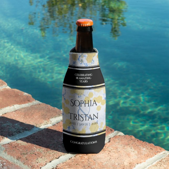 Elegant 18th Porcelain Wedding Anniversary Bottle Cooler (In Situ Pool)