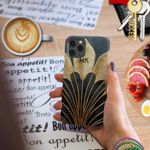 Elegant 1920's Art Deco Black and Gold Modern  Samsung Galaxy Case