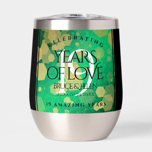 Elegant 19th Jade Wedding Anniversary Celebration