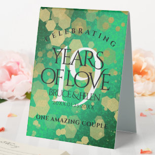 Elegant 19th Jade Wedding Anniversary Celebration