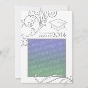 elegant 2014 graduation announcement