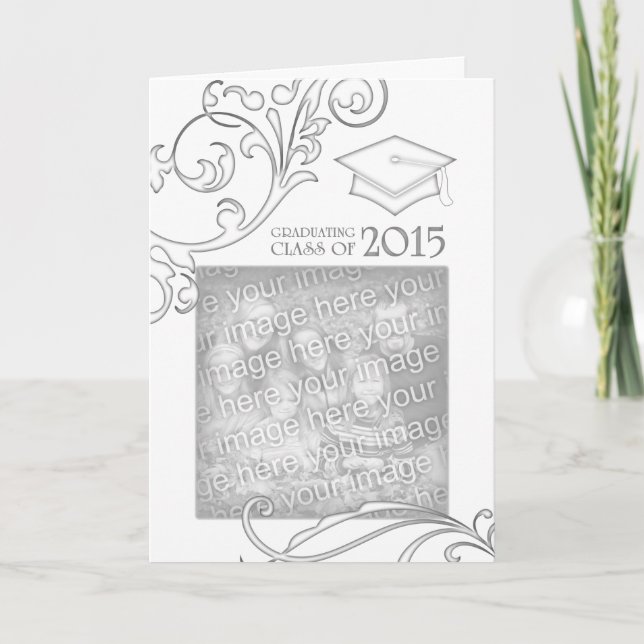 elegant 2015 graduation announcement (Front)