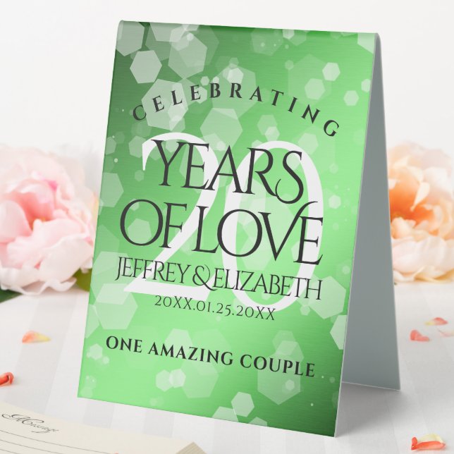 Elegant 20th Emerald Wedding Anniversary (In SItu (Wedding))
