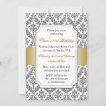 Elegant 21st Birthday party Invitation<br><div class="desc">Elegant 21st Birthday party Invitation</div>