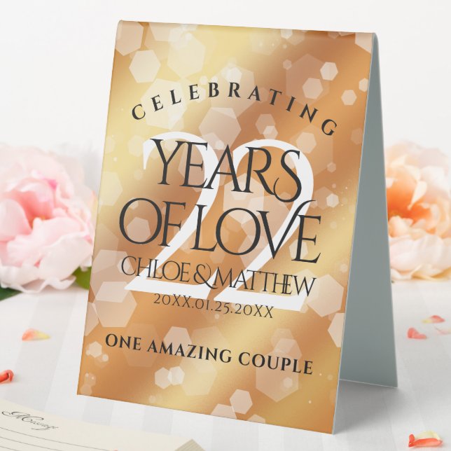 Elegant 22nd Copper Wedding Anniversary (In SItu (Wedding))