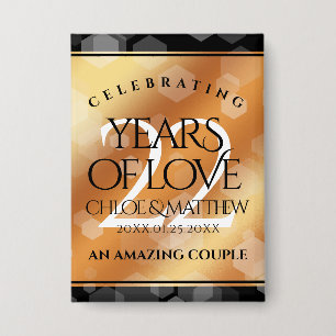 Elegant 22nd Copper Wedding Anniversary