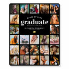 Elegant 24 Photo Collage Graduation