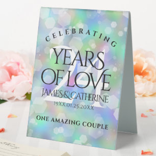 Elegant 24th Opal Wedding Anniversary Celebration