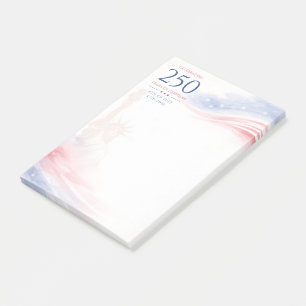 Elegant 250th American Independence Day 4th July Post-it Notes
