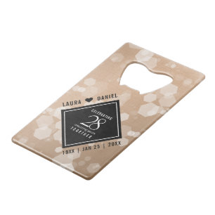 Elegant 28th Linen Wedding Anniversary Celebration