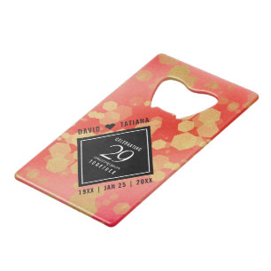 Elegant 29th Garnet Wedding Anniversary