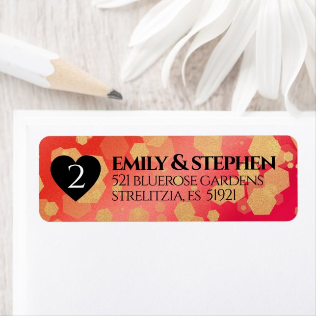 Elegant 2nd Garnet Wedding Anniversary (Insitu)