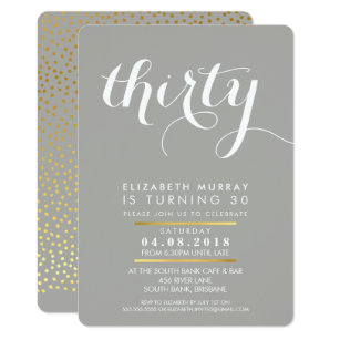 30th birthday invitations zazzle uk