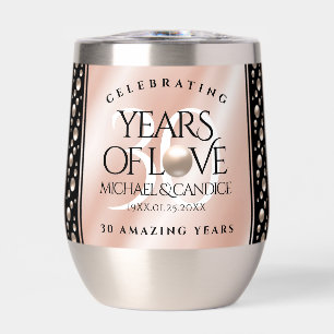 Elegant 30th Pearl Wedding Anniversary Celebration