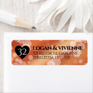 Elegant 32nd Bronze Wedding Anniversary