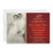 Elegant 40th Ruby Wedding Anniversary Invitations