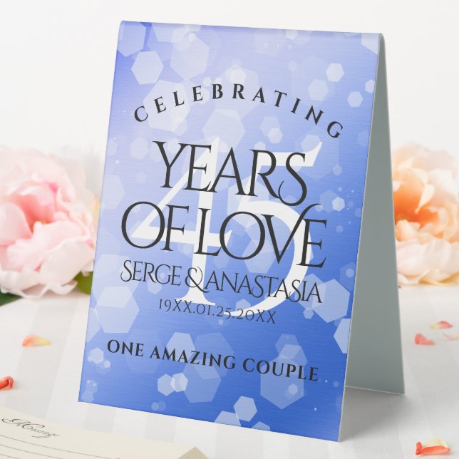 Elegant 45th Sapphire Wedding Anniversary (In SItu (Wedding))