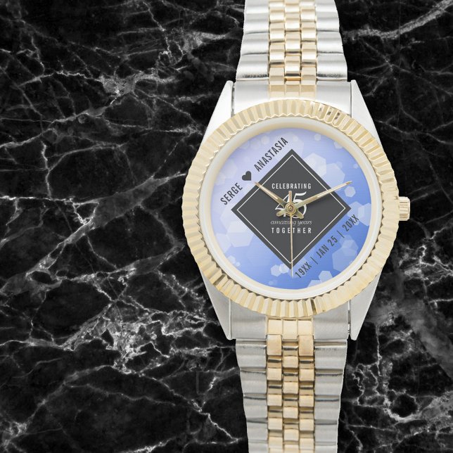 Elegant 45th Sapphire Wedding Anniversary Watch (Creator Uploaded)