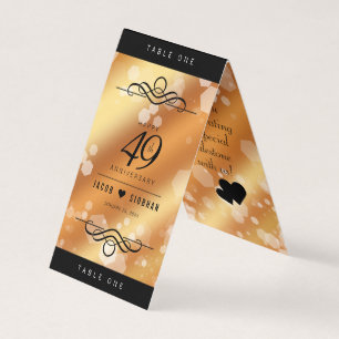 Elegant 49th Copper Wedding Anniversary