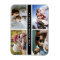 Elegant 4 Photo Collage Black Stripe